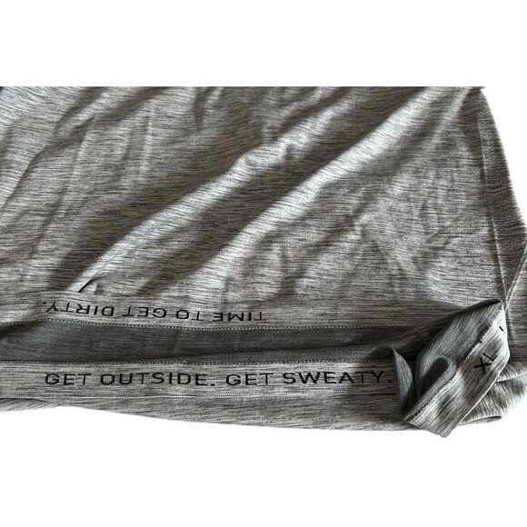 Lululemon Metal Vent Tech Mens Shirt Gray Short Sleeve Active Workout Gym Sz XL - Picture 6 of 6